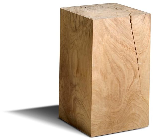 TRIBÙ Журнальный столик из тикового дерева Accessories sun-id-1482170 - Вид №1