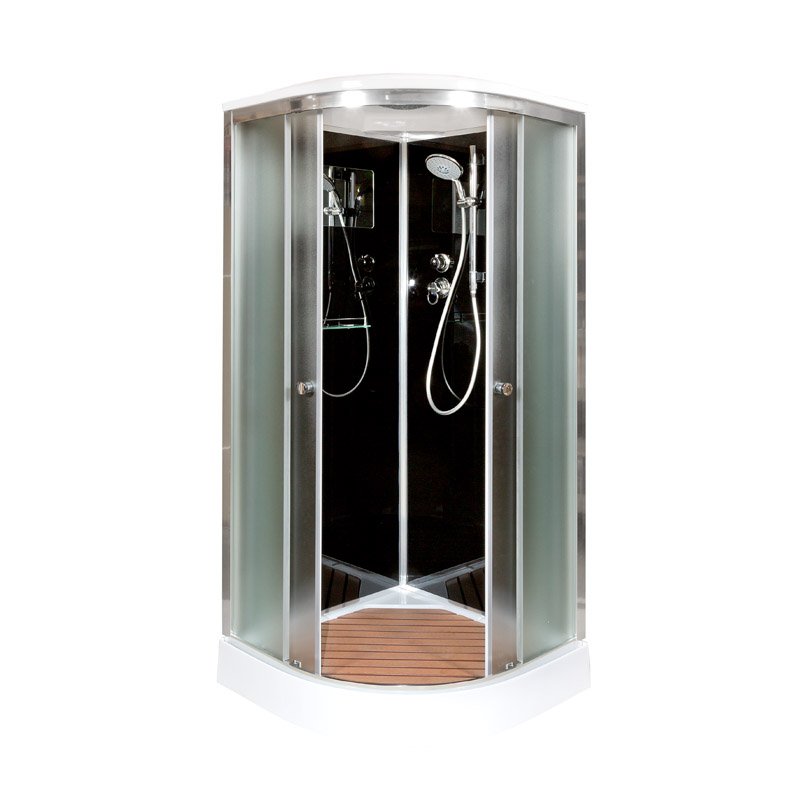 D01 Душевая кабина DETO Серия D B01S BLACK - Вид №17