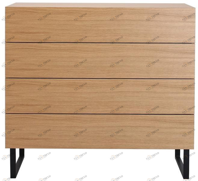 Heavens Лакированный комод из дуба Leila sun-id-1446237