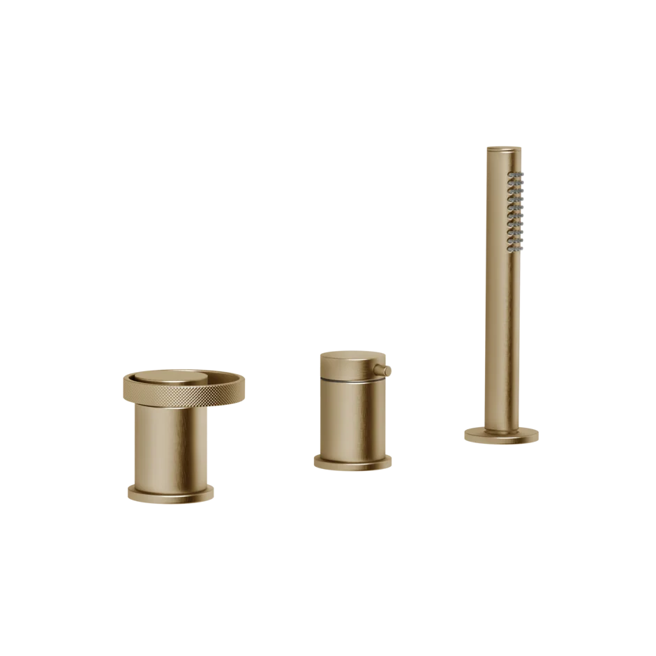 Смеситель для ванны 63347 726 Gessi Anello ТЕПЛАЯ БРОНЗА BR. PVD 63347726