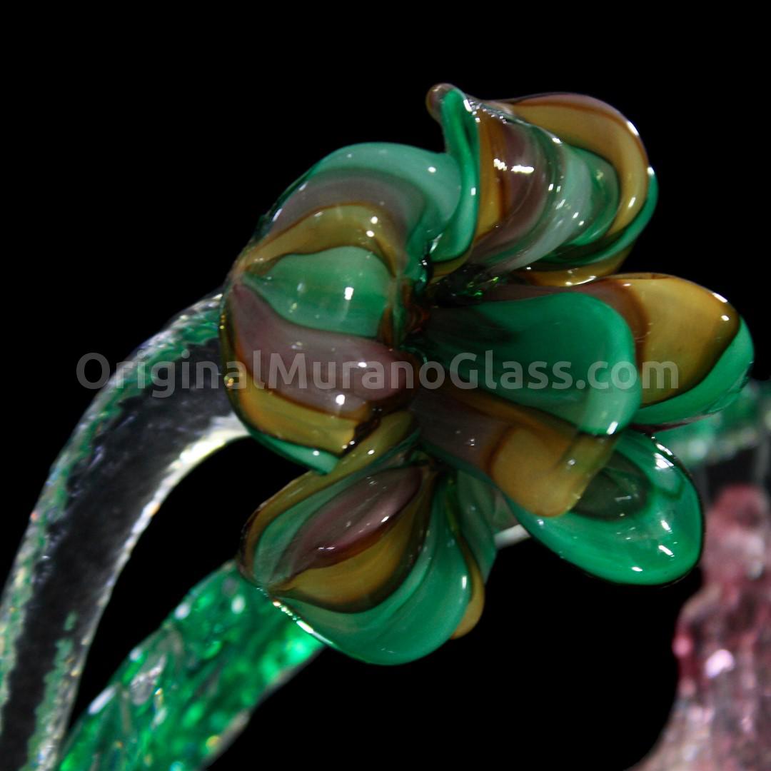 1077 ORIGINALMURANOGLASS Люстра Фиорелла на 5 лампочек - Реццонико - муранское стекло OMG  см  - Вид №1