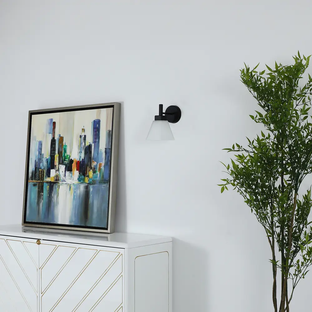 Светильник бра настенный Schaffner Cello цвет черный STLM-2115510 - Вид №9