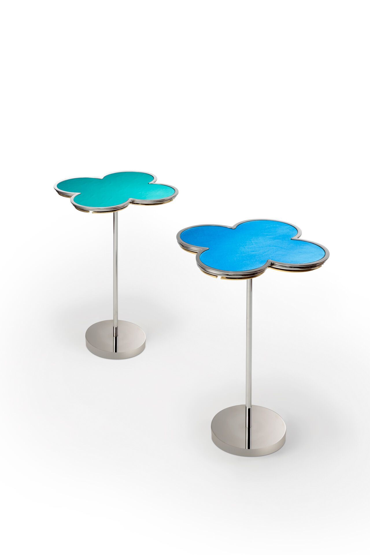 Хромированный металлический журнальный столик REFLEX FIORE 40&55 ARCH-00003907 - Вид №5