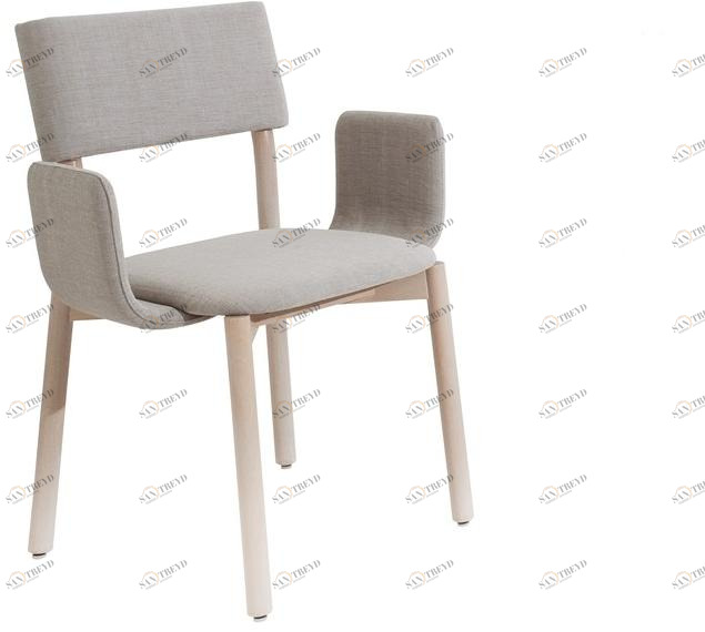 Blifase Стул из ткани с подлокотниками Scuele sun-id-1488285