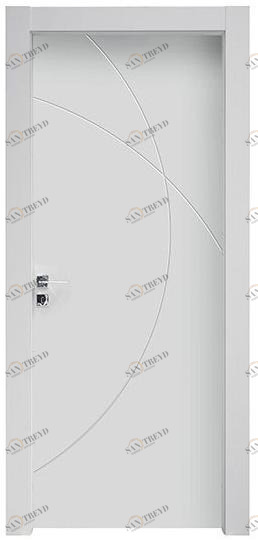 NUSCO Распашная лакированная деревянная дверь Artwork sun-id-1384283