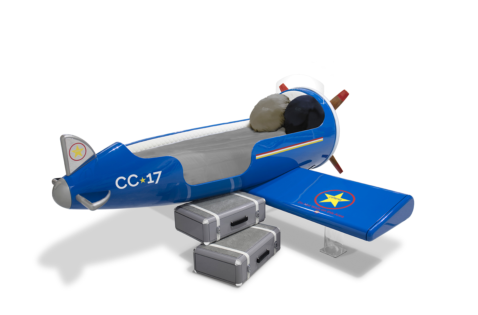 CIST22 Детская кровать самолет Sky One Circu  - Вид №4