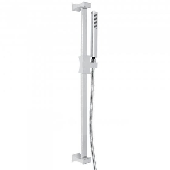 C02642CR Душевой комплект: штанга, лейка, шланг. C02642, цвет хром EMMEVI 