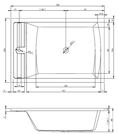 BB7900500000000_pro6 Ванна Riho Savona Santreyd - Вид №6