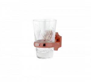 Gentry Home Держатель стакана с кристаллами Regent Медь GH101380