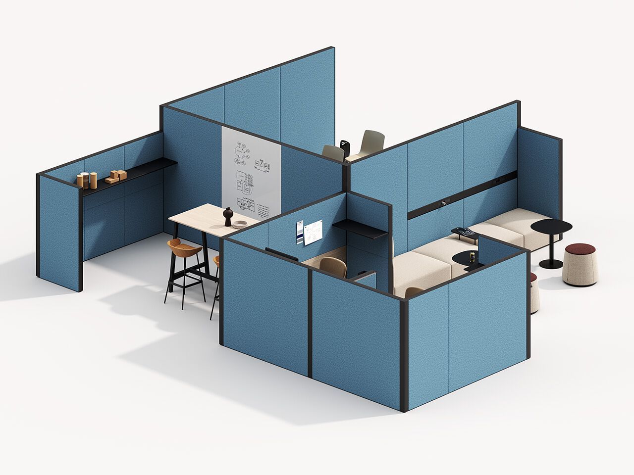 Передвижная стена для офиса FREZZA Pal System ARCH-00086180 - Вид №3