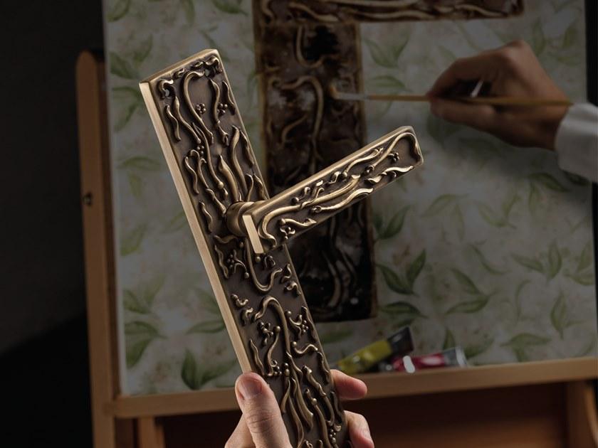 LINEA CALI' Латунная ручка на пластине Frida sun-id-1404170 - Вид №3