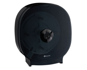 BEC302 Контейнер для четырех рулонов туалетной бумаги без сердцевины ONE, пластик АБС, черный Merida