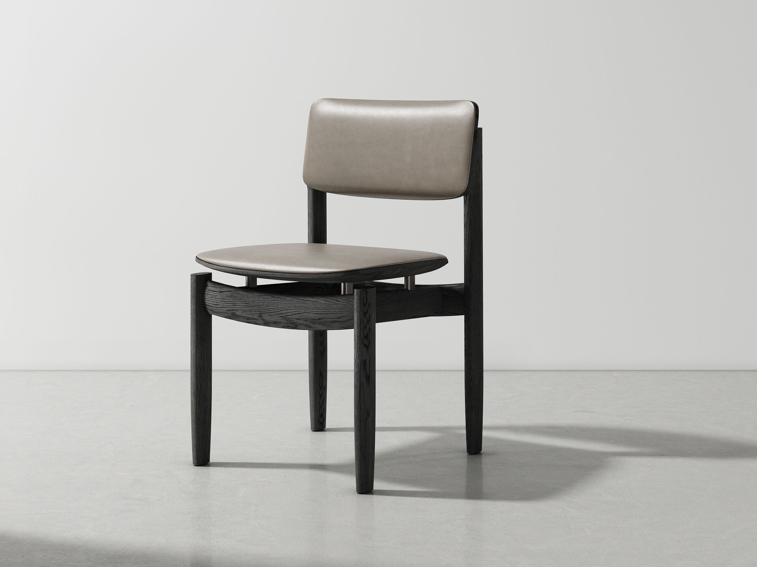 Мягкий стул с дубовой рамой District Eight лук ARCH-00099922