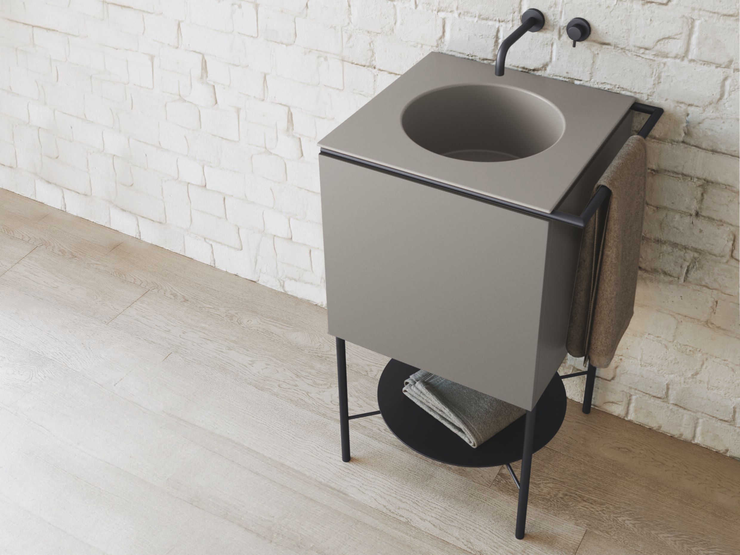 Столешница из цельного дерева со встроенной раковиной COLAVENE 20.20 Skyland ARCH-00106413