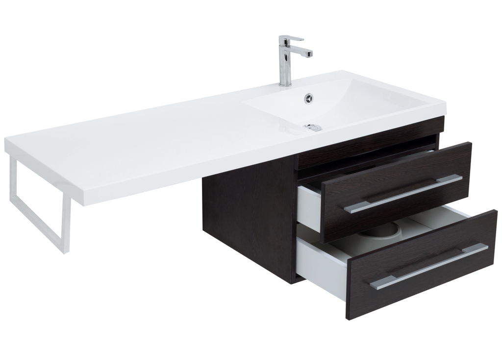 Тумба с раковиной Aquanet Нота 120 R венге 0017148400239568 - Вид №9