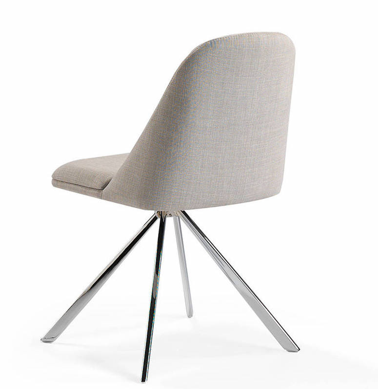 063046 Поворотный стул Espacio Malva серый Angel Cerda F3216  - Вид №3