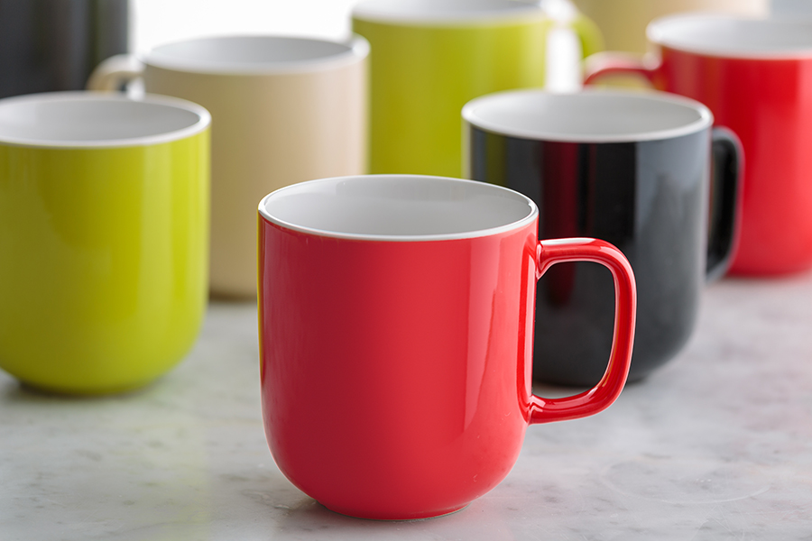 P_0056.241 Кружка 400 мл красная Price&Kensington  - Вид №1