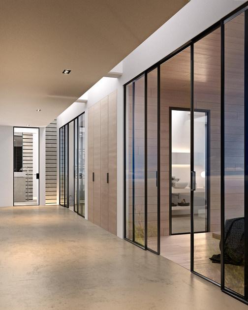 GIDEA Раздвижная дверь из алюминия и стекла Moderno sun-id-1438270 - Вид №7