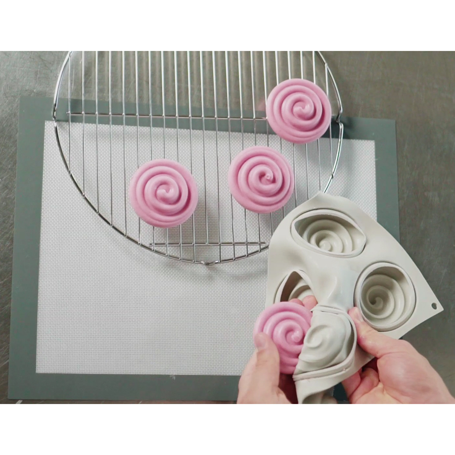 25.273.13.0065 Набор для приготовления пирожных mini tarte twist Silikomart  - Вид №3