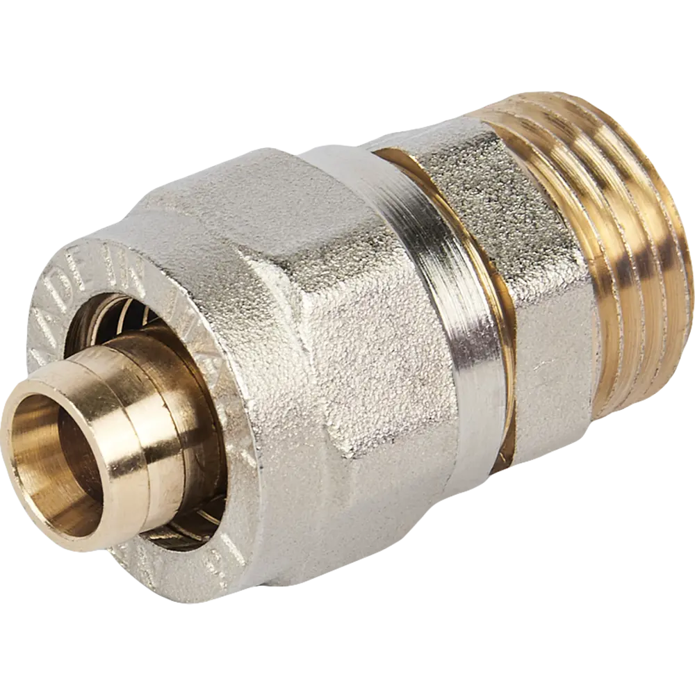 Переходник обжимной Stout 1/2"x16 мм для водопровода 82306064 STLM-0024305