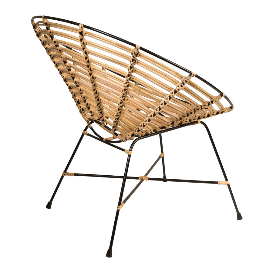 Кресло Kubu круглое Dutchbone 1100229 - Вид №5