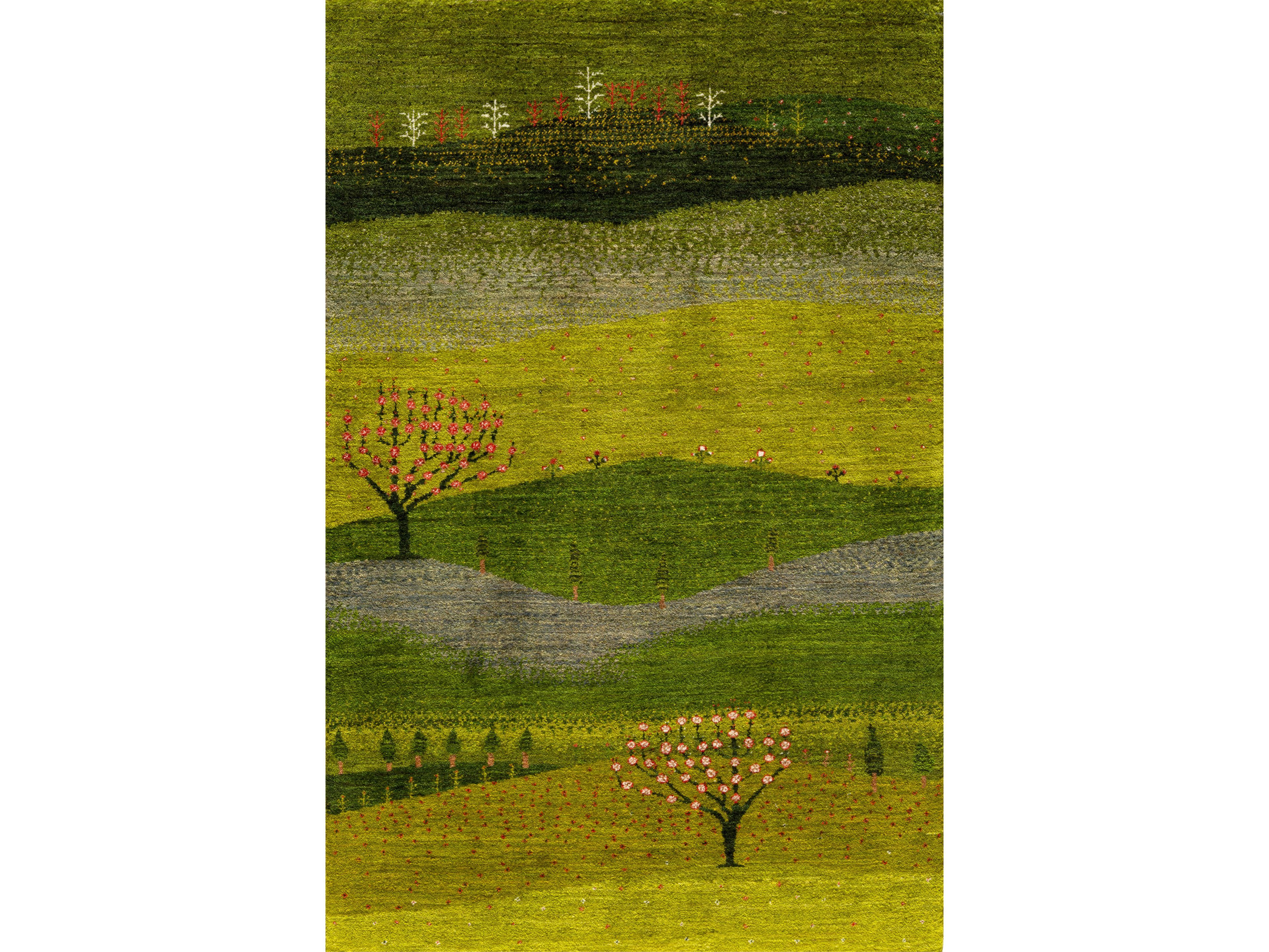 Прямоугольный шерстяной ковер Zollanvari Gabbehs Landscapes ARCH-00021263