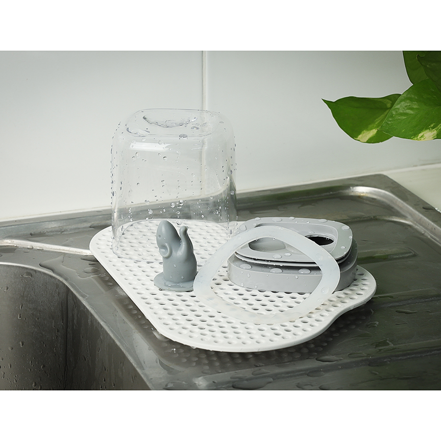 QL10345-CL-GY Контейнер для пищевых продуктов lucky mouse 0,6 л Qualy  - Вид №16