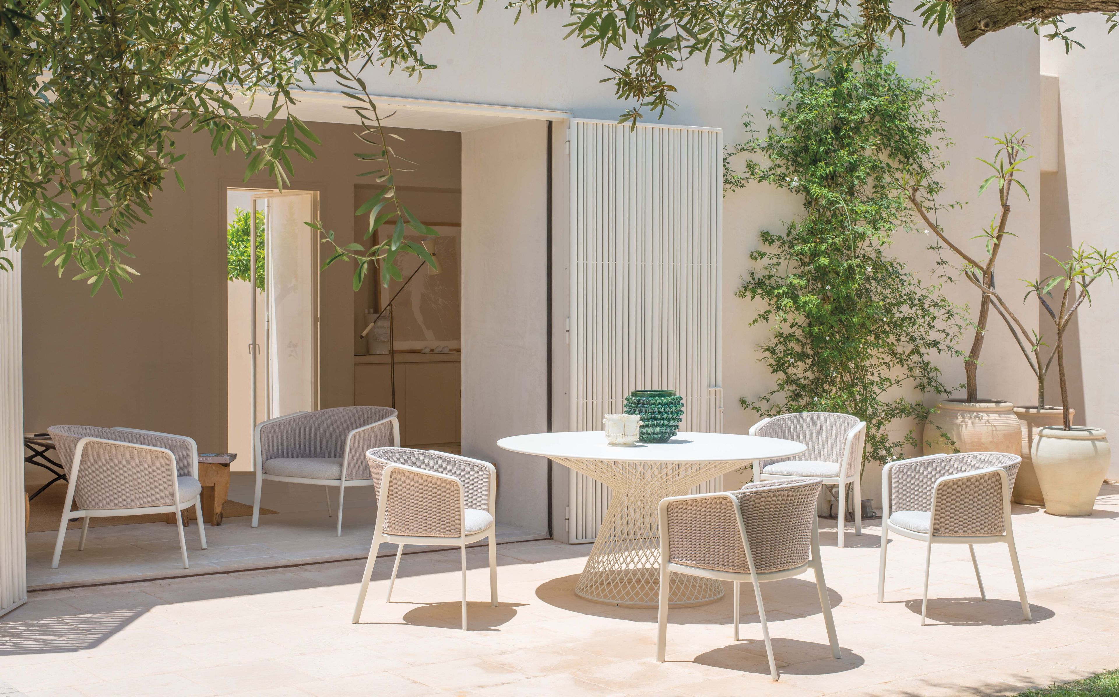 Алюминиевый стул и плоский плетеный Канат emu ARCH-00151224 - Вид №7