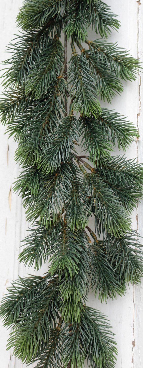 1821 883 a3 Гирлянда из искусственной ели, синтетический материал, 180 см, зеленая H-andreas 