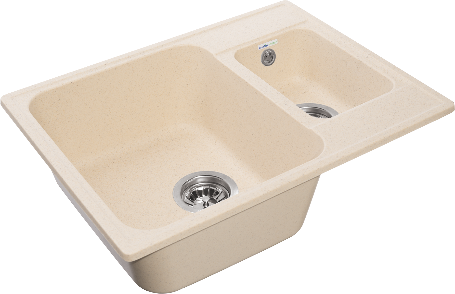 Кухонная мойка Кварц QUARZ S435 GranFest 9-S435 - Вид №2