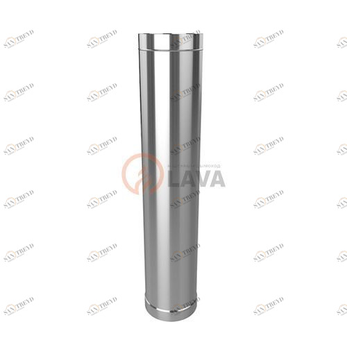 Труба LAVA 180, L=1000, нерж. 304 (0,8) 5777