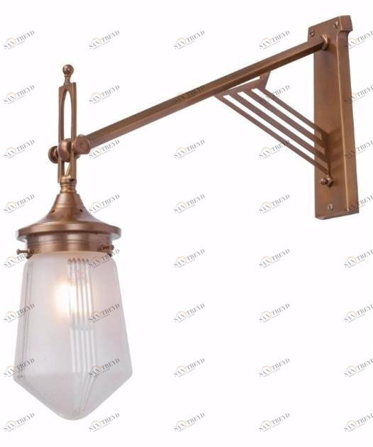 Patinas Lighting Бра ручной работы из латуни Prague sun-id-1365379