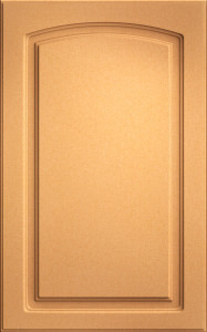 Фасады для кухни Классика Фрезеровка «Арка+» Лён золотистый №229
