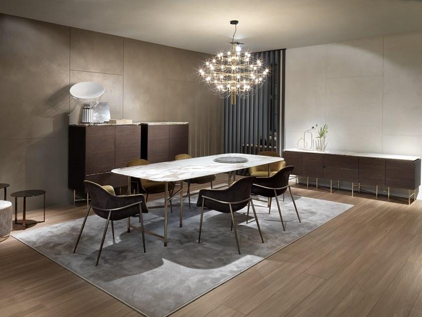 Marelli Прямоугольный обеденный стол из мрамора Kyoto sun-id-1350857 - Вид №4