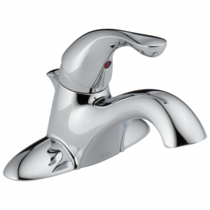 520LF-WFMPU Смеситель для ванной комнаты с одной ручкой Delta Faucet Classic Хром