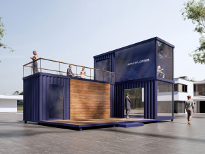 Металлический контейнерный дом