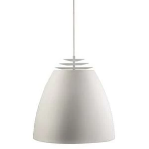 Лампа подвесная Buzz, белая матовая, белый шнур