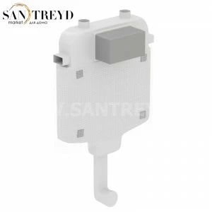 752201 Встраиваемый бачок двойного смыва для несущих стен без клавиши, белый Kerasan ACCESSORIES Италия