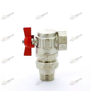 Кран шаровый ITAP 1'' угловая американка IDEAL 2981