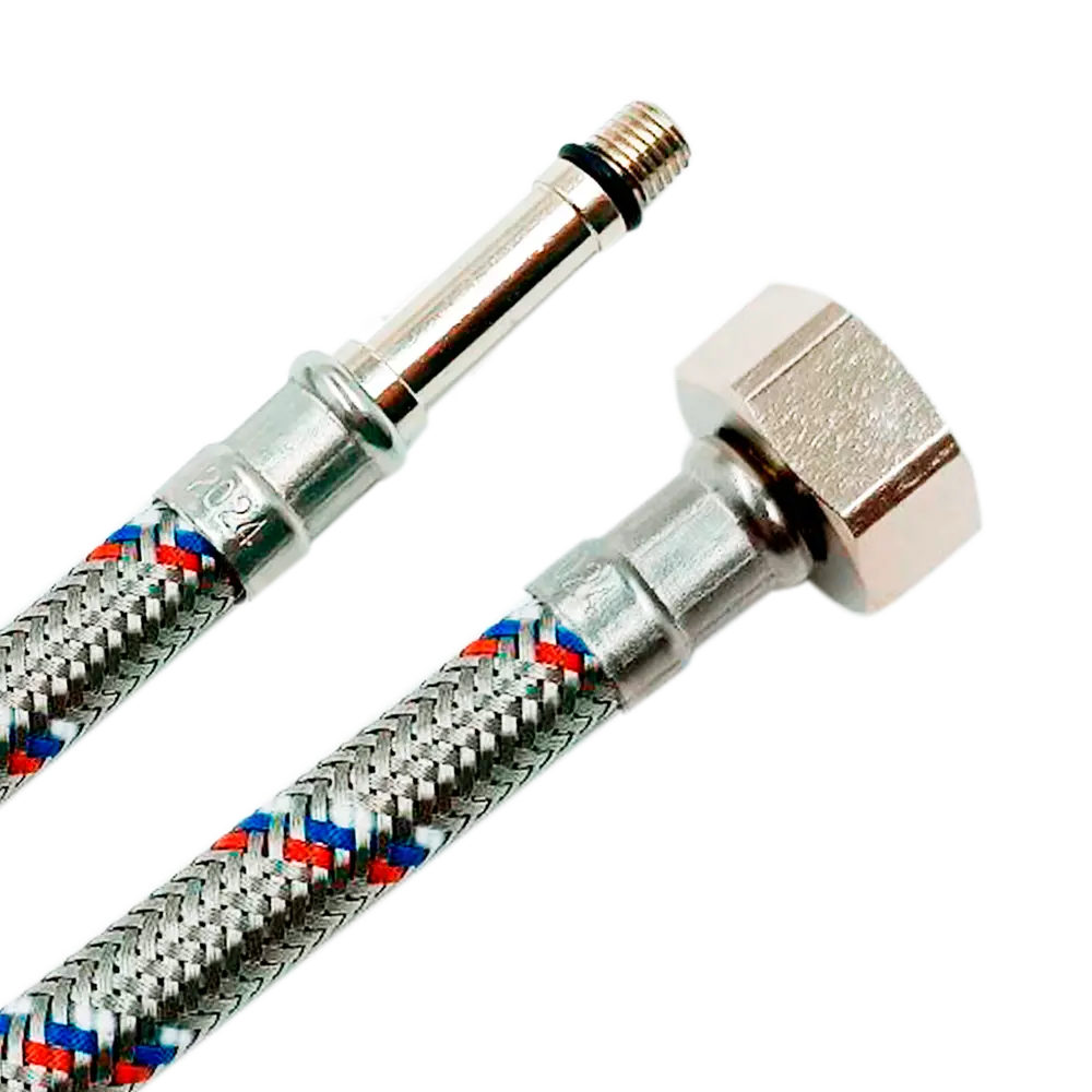 Гибкая подводка РОСТЕРМ для смесителей с оплеткой из нержавеющей стали 89409390 STLM-1566308