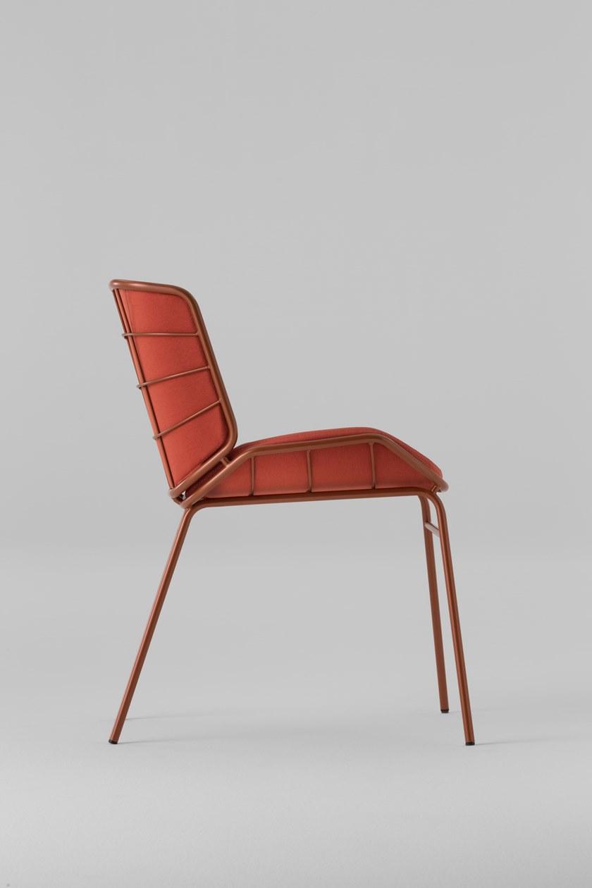 TrabA' Стул из мягкой ткани Skin 0082met skin,0084met - Вид №1