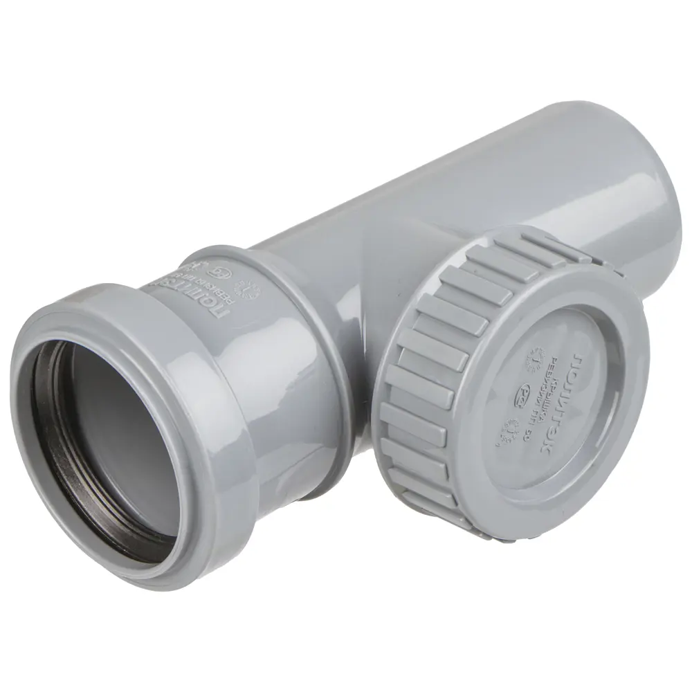 Ревизия канализационная Политэк 50 мм для прочистки труб 12317187 STLM-0001905