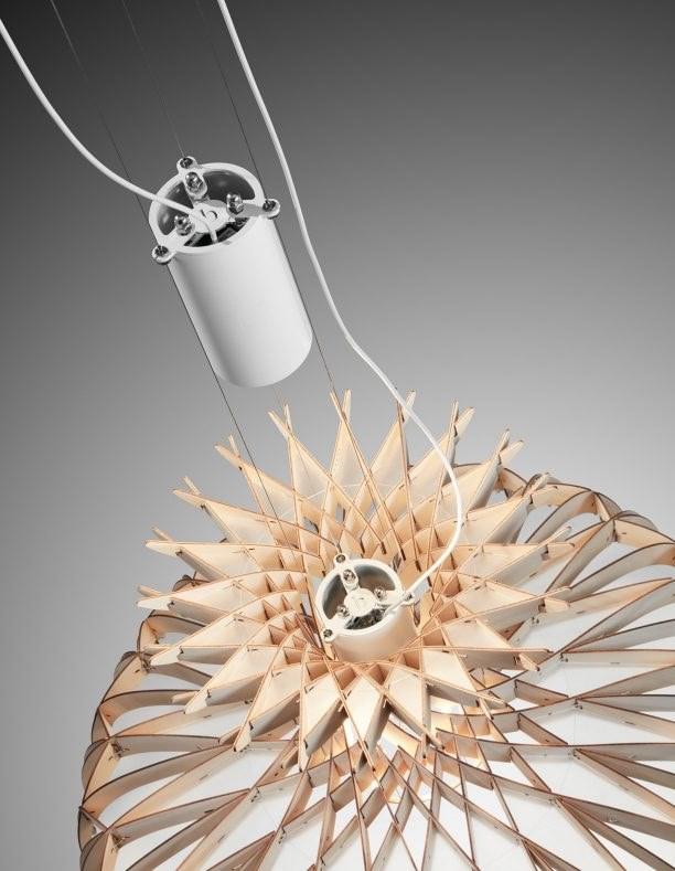 Led подвесной светильник из дерева Dome Santreyd sun-id-1451565 - Вид №1