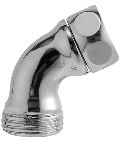 33673-CR CARIMALI Отвод латунный короткий 1/2 ”MF с удлиненной гайкой CURVA