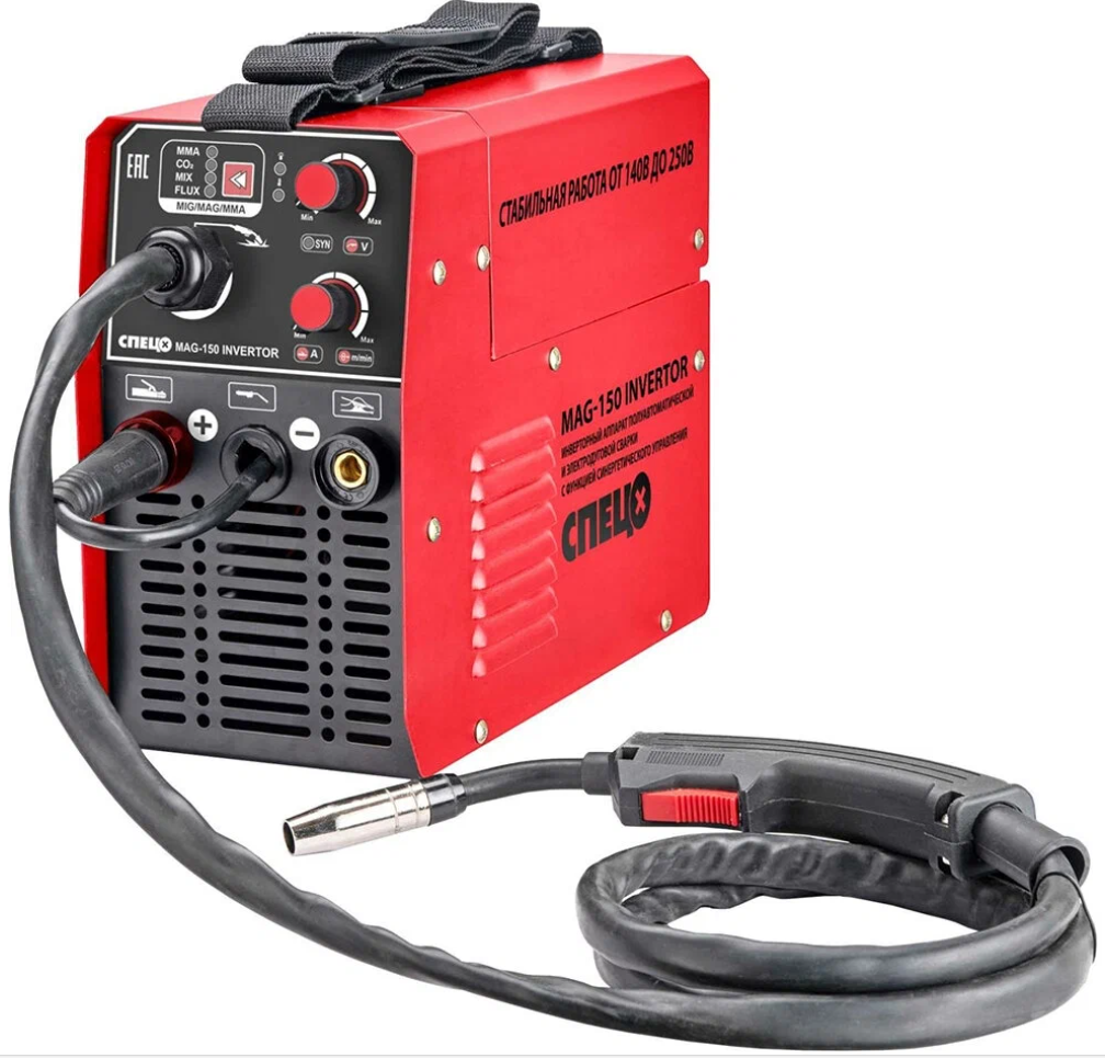 Сварочный аппарат СПЕЦ MAG-150 Invertor+ ММА 5469355 STDN-0104754