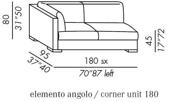 Meridiani Модульный тканевый диван Belmon sun-id-1454132 - Вид №6