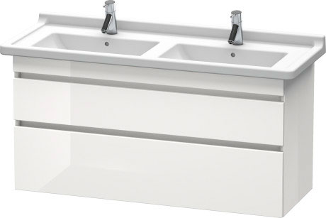 DS649000909 Тумбочка подвесная DuraStyle #DS6490 1200 x 470 мм Светло-голубой матовый декор Duravit - Вид №2