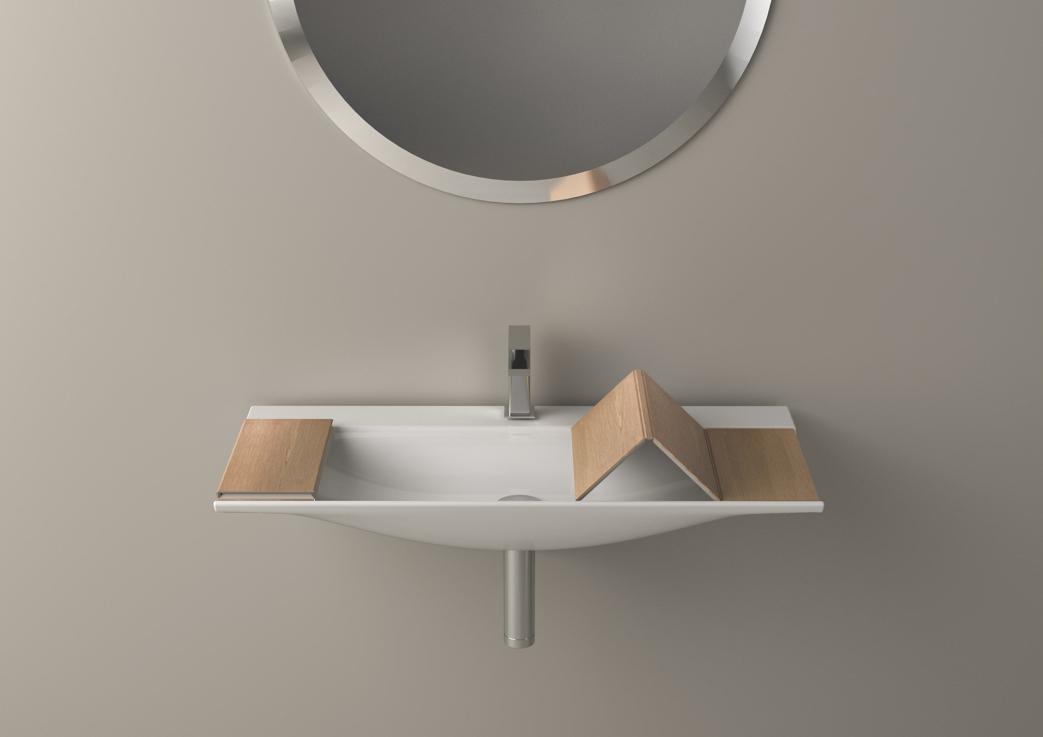 Керамическая прямоугольная одиночная подвесная раковина ArtCeram The One ARCH-00135739 - Вид №3