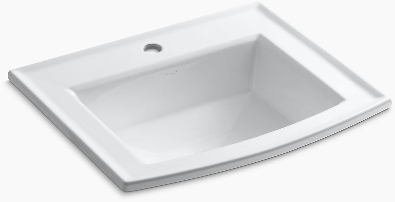 K-2356-1-95 Накладная раковина на столешницу  прямоугольная Kohler  - Вид №1