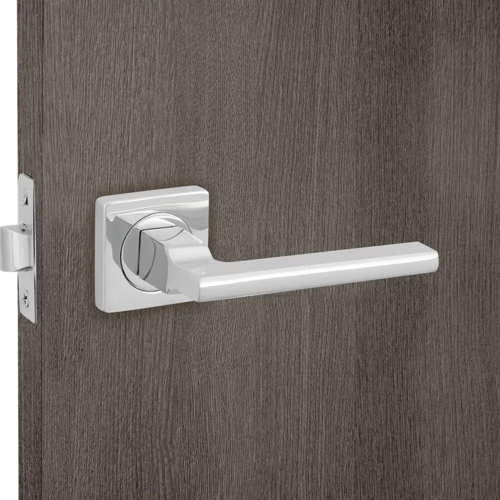 Дверные ручки 160 H комплект цвет хром 85221079 STLM-2126415 Santreyd  - Вид №6